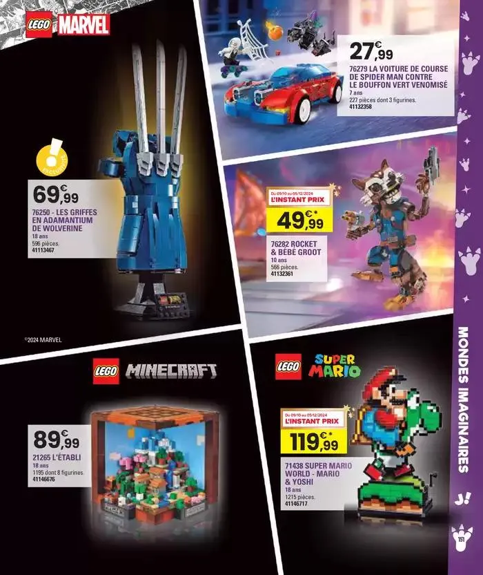 Jouez À L'infin van 29 oktober tot 5 december 2024 - folder pagina 151