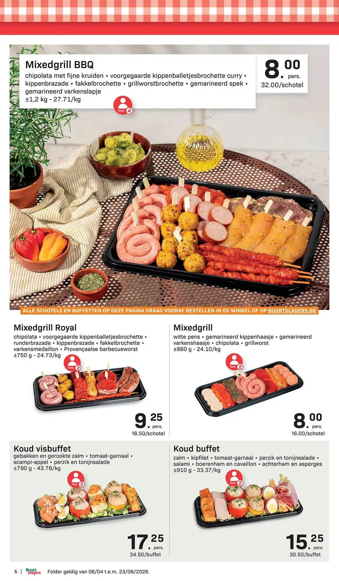 Buurtslagers folder van 8 april tot 23 april 2026 - folder pagina 6