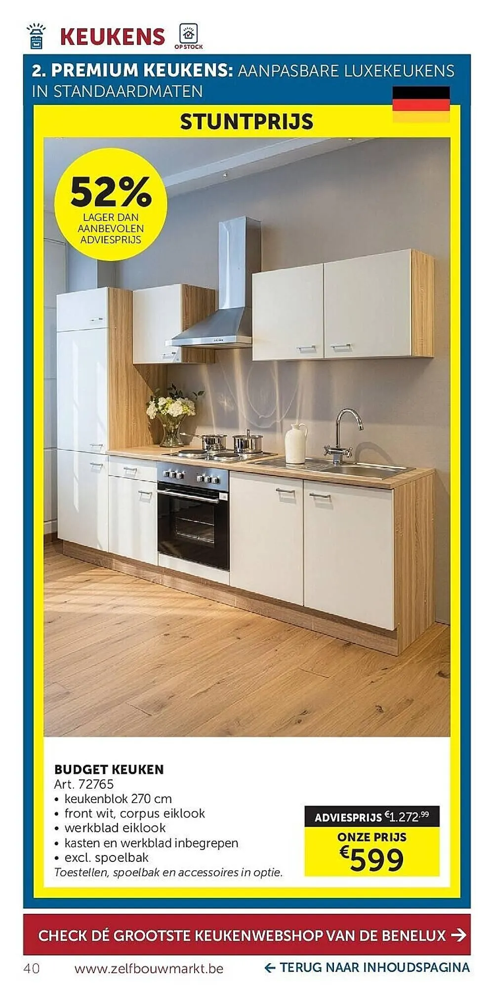 Zelfbouwmarkt folder van 21 april tot 18 mei 2026 - folder pagina 40