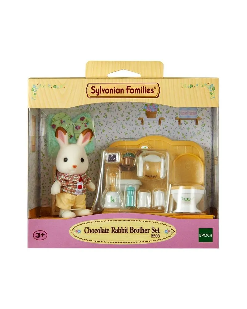 FRERE LAPIN CHOCOLAT TOILETTE