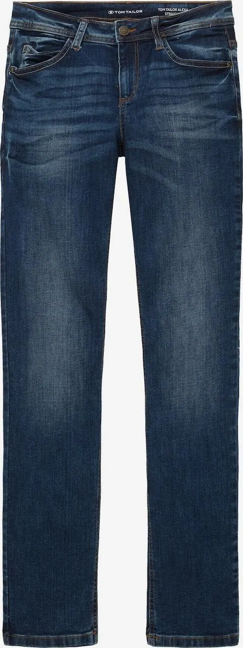 TOM TAILOR Regular Jeans 'Alexa' in Donkerblauw