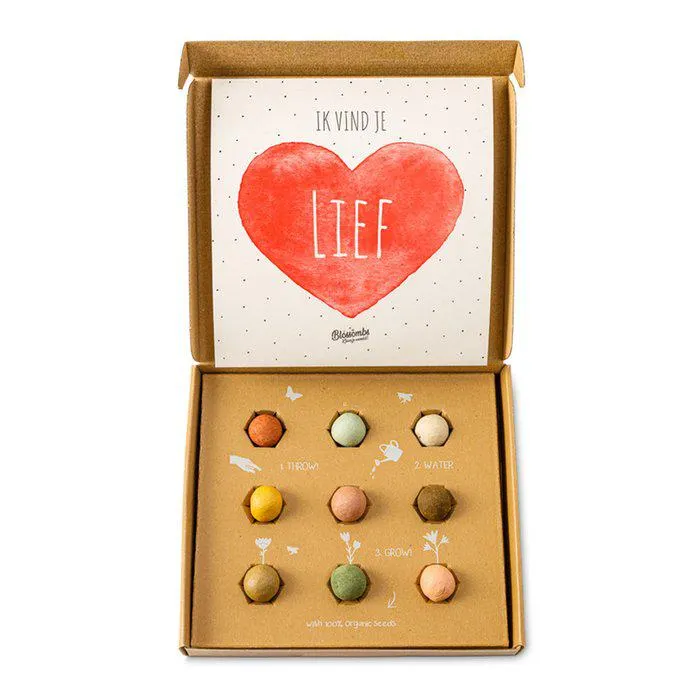 Zaden | Giftbox Ik vind je lief