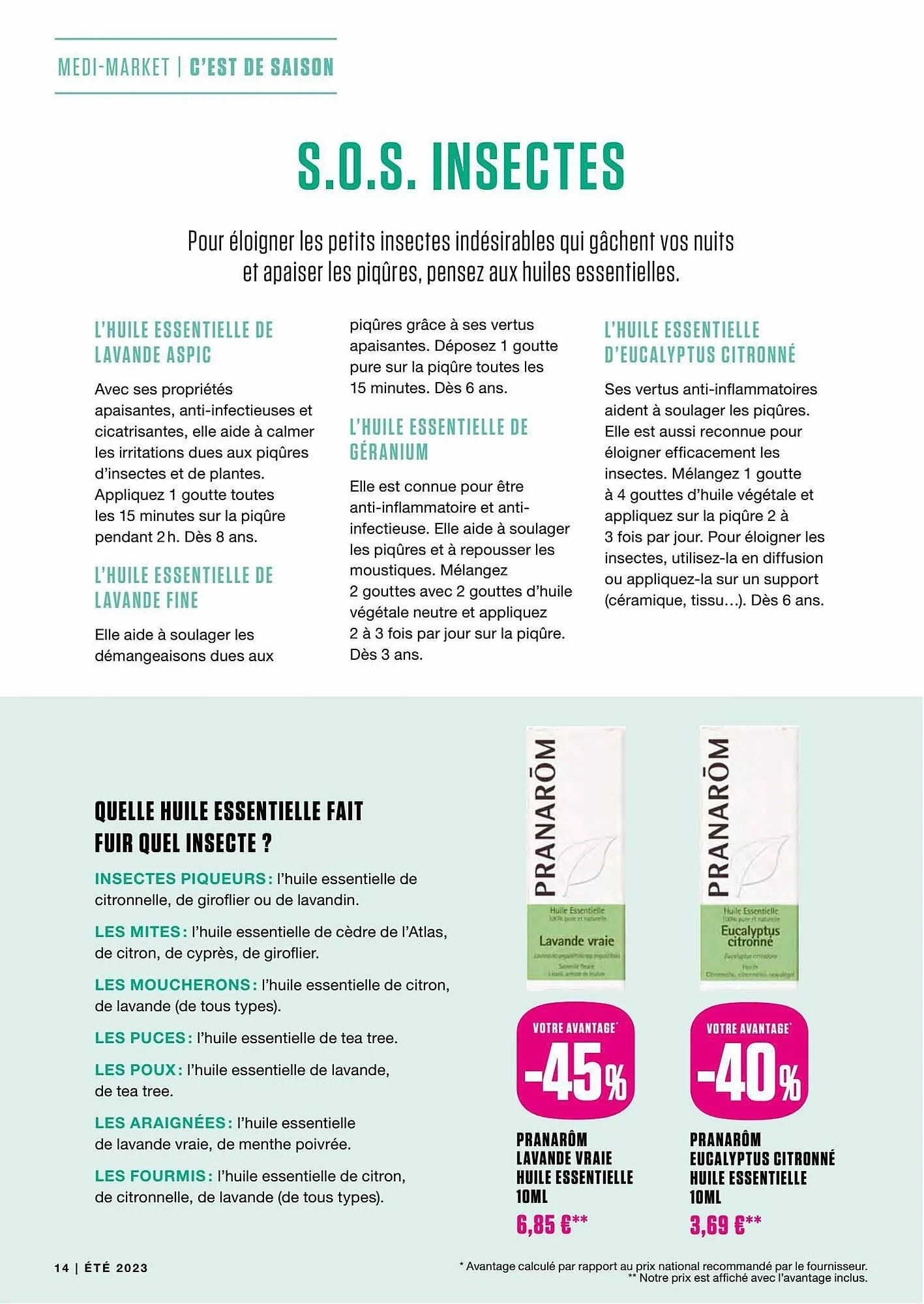 Medi Market Magazine van 20 juli tot 31 augustus 2023 - folder pagina 14