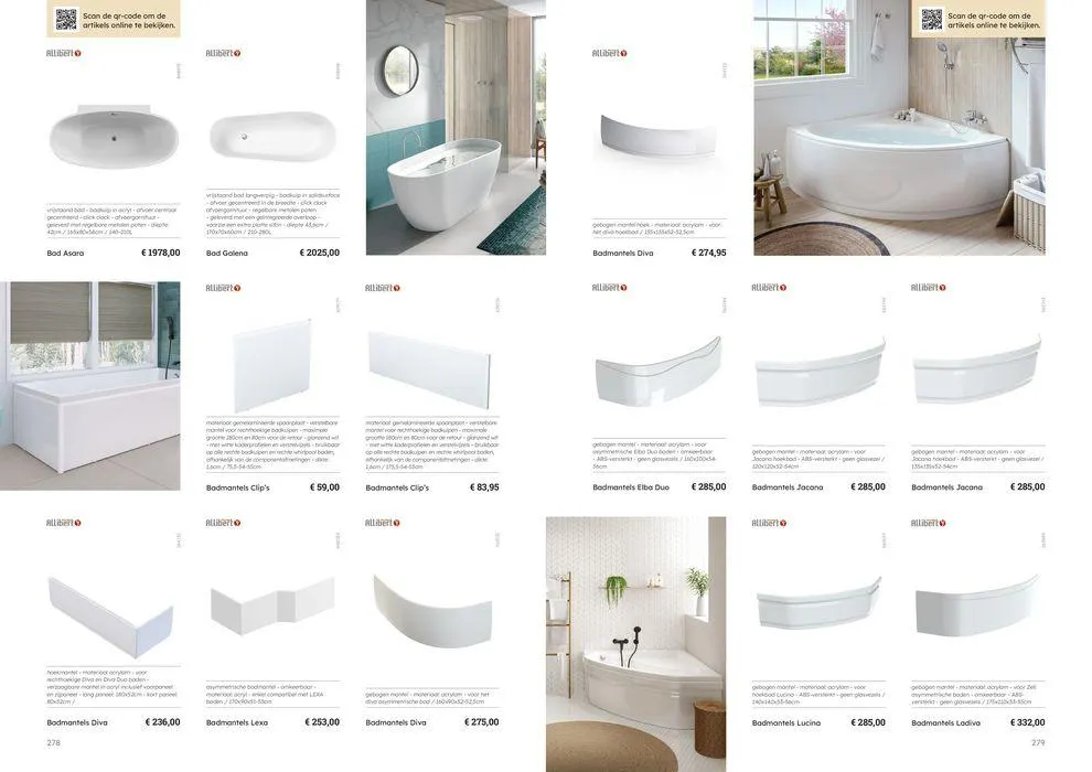Badkamercatalogus van 10 juli tot 31 december 2024 - folder pagina 140