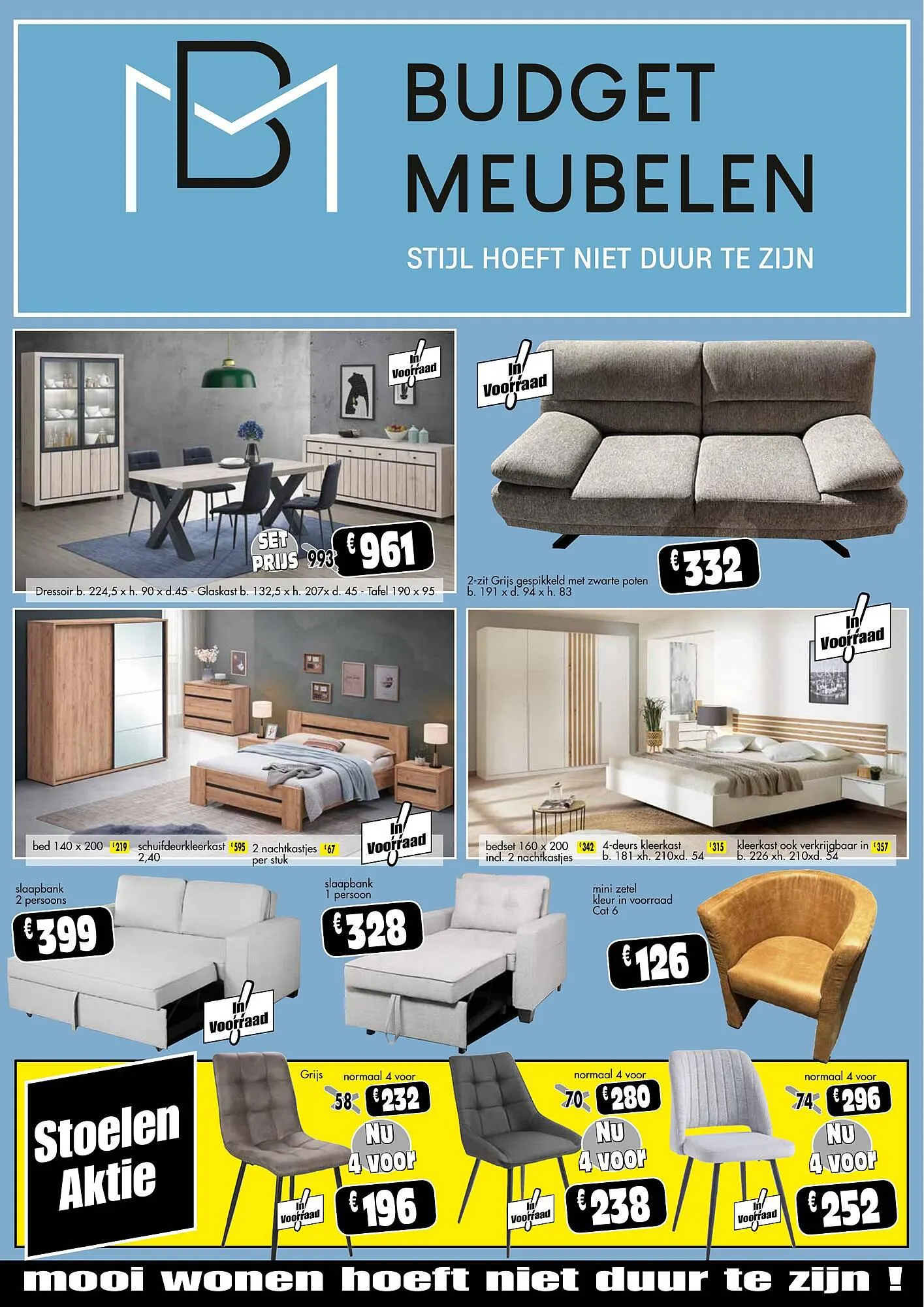 Budget Meubelen Folder - 1