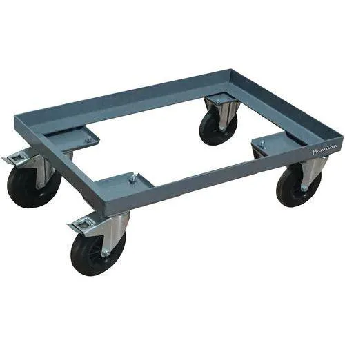 Dolly staal 250 kg - Voor Eurobakken - Manutan