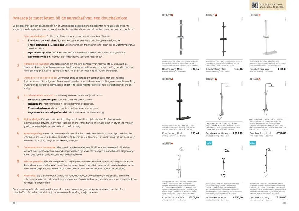 Badkamercatalogus van 10 juli tot 31 december 2024 - folder pagina 168