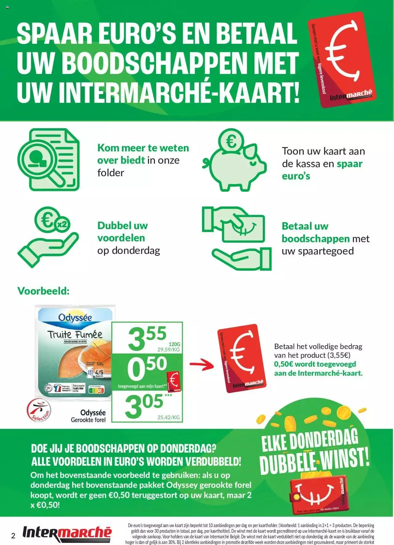 Intermarché De aprilaanbiedingen met de Intermarché-kaart van 30 april tot 31 december 2024 - folder pagina 2