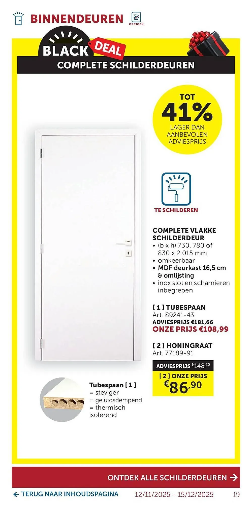 Zelfbouwmarkt folder van 12 november tot 15 december 2025 - folder pagina 19