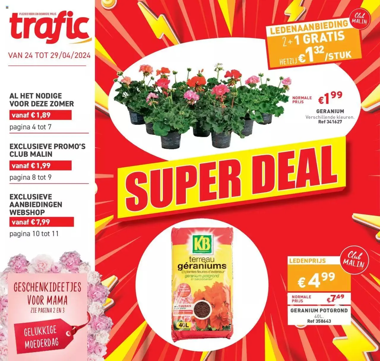 Trafic folder van 29 april tot 31 december 2024 - folder pagina 1