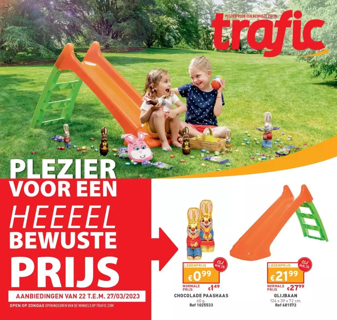 Trafic folder van 27 maart tot 31 december 2023 - folder pagina 1