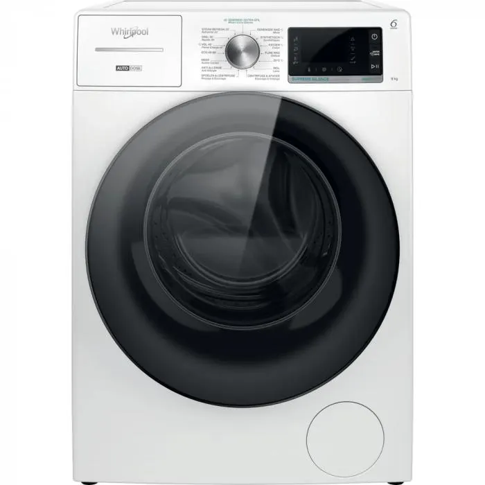 Whirlpool wasmachine W8W846WRBE - 9kg - 1400T/min - Energieklasse A