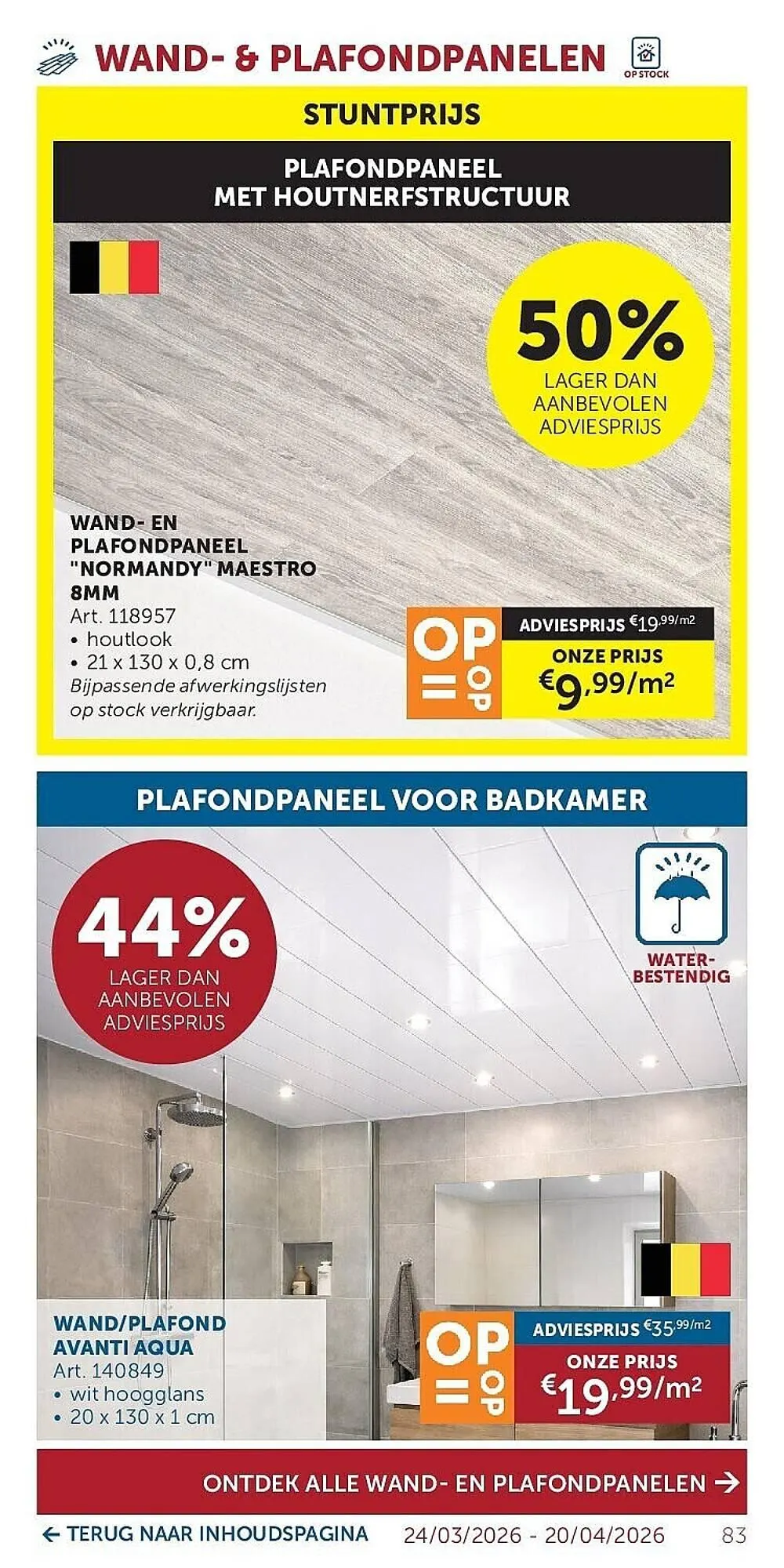 Zelfbouwmarkt folder van 24 maart tot 20 april 2026 - folder pagina 83