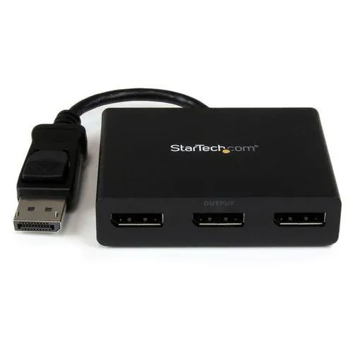 StarTech.com MSTDP123DP video splitter DisplayPort 3x DisplayPort