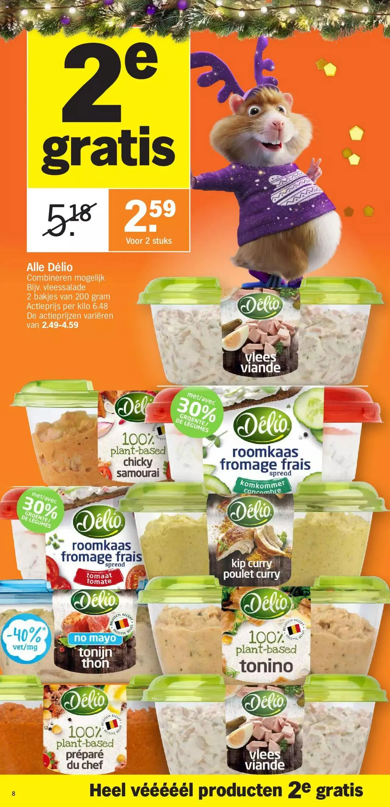 Albert Heijn folder week / de la semaine 50 van 17 december tot 31 december 2023 - folder pagina 8