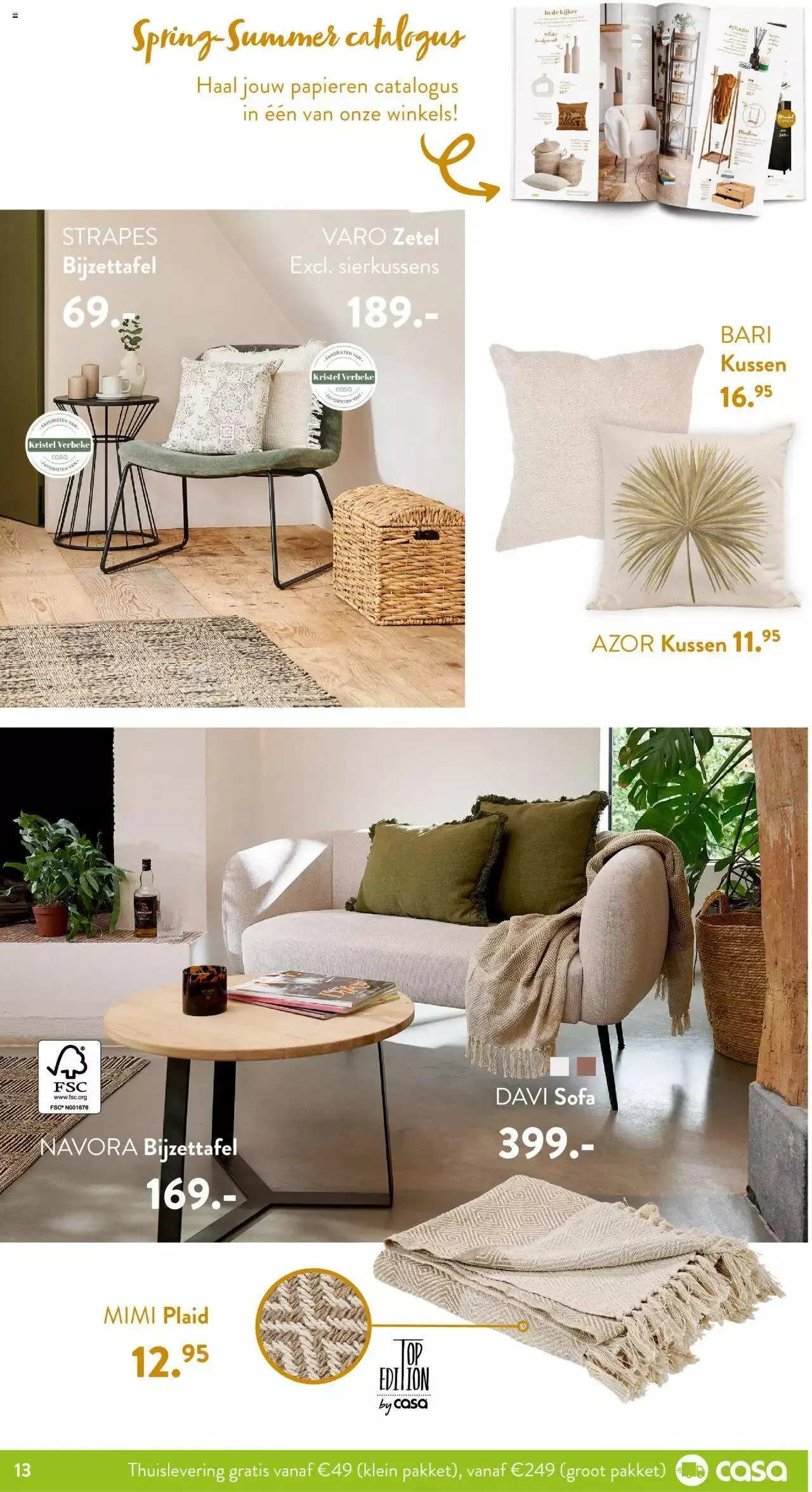 Casa folder Spring/Summer van 31 mei tot 31 december 2023 - folder pagina 13