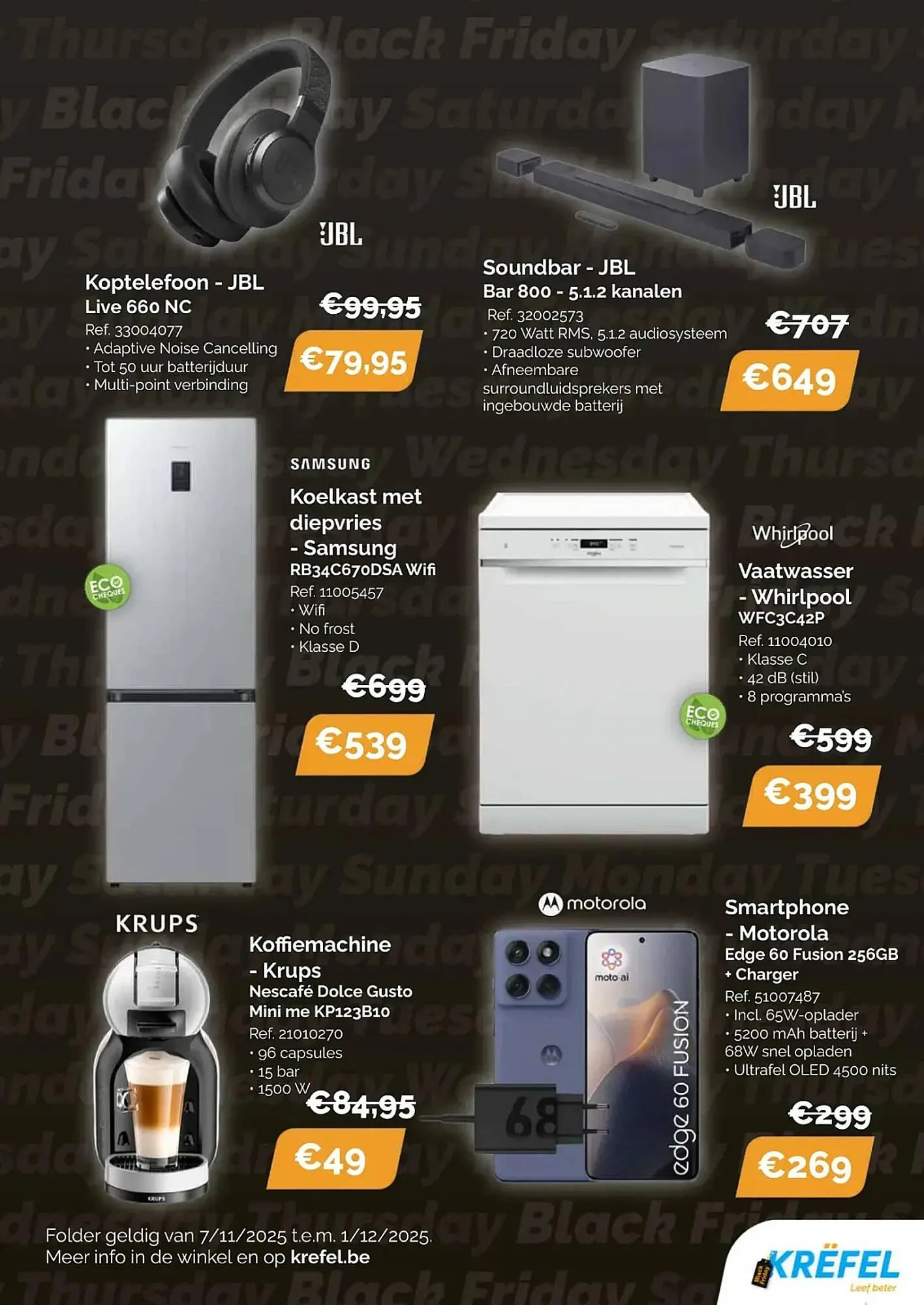 Krëfel folder van 7 november tot 1 december 2025 - folder pagina 3