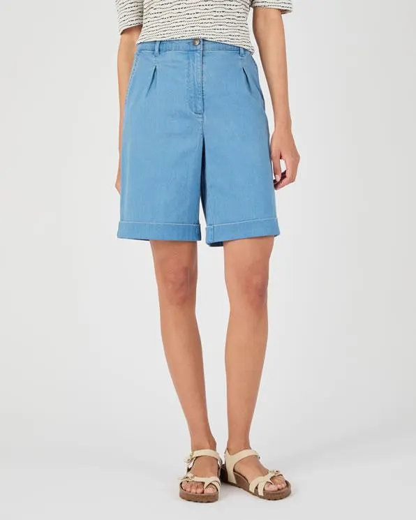 Lichtgewicht denim shorts