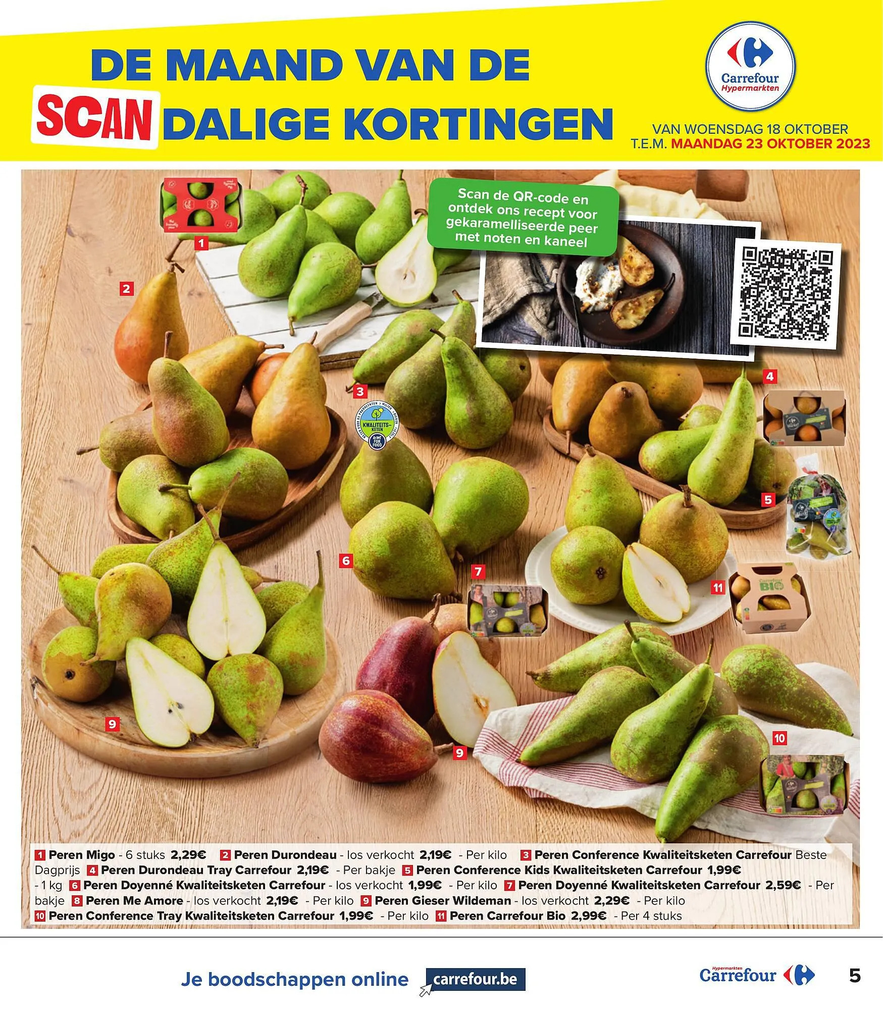 Hyper Carrefour Folder van 19 oktober tot 19 oktober 2023 - folder pagina 3