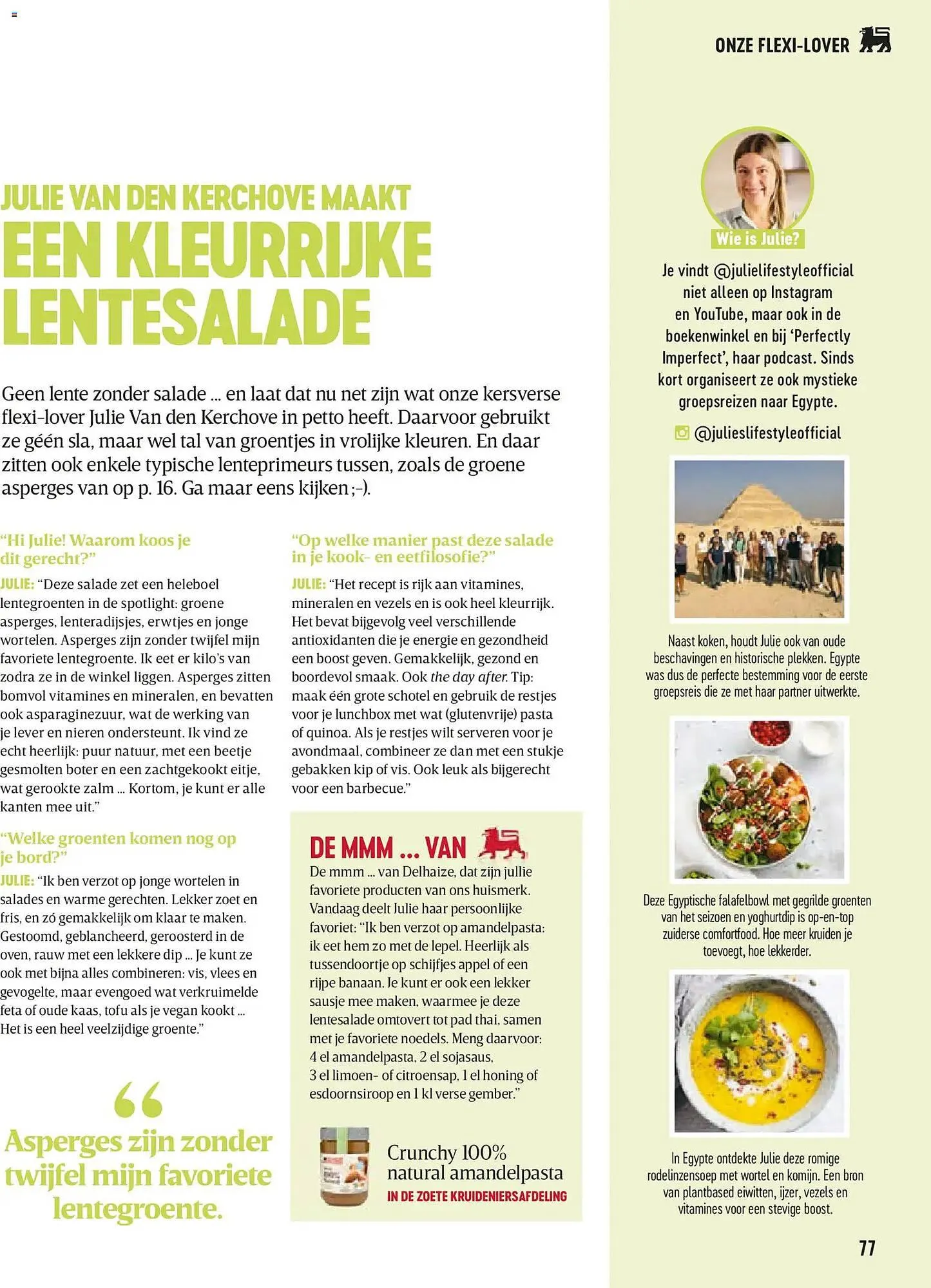 Delhaize magazine van 2 april tot 31 mei 2026 - folder pagina 77