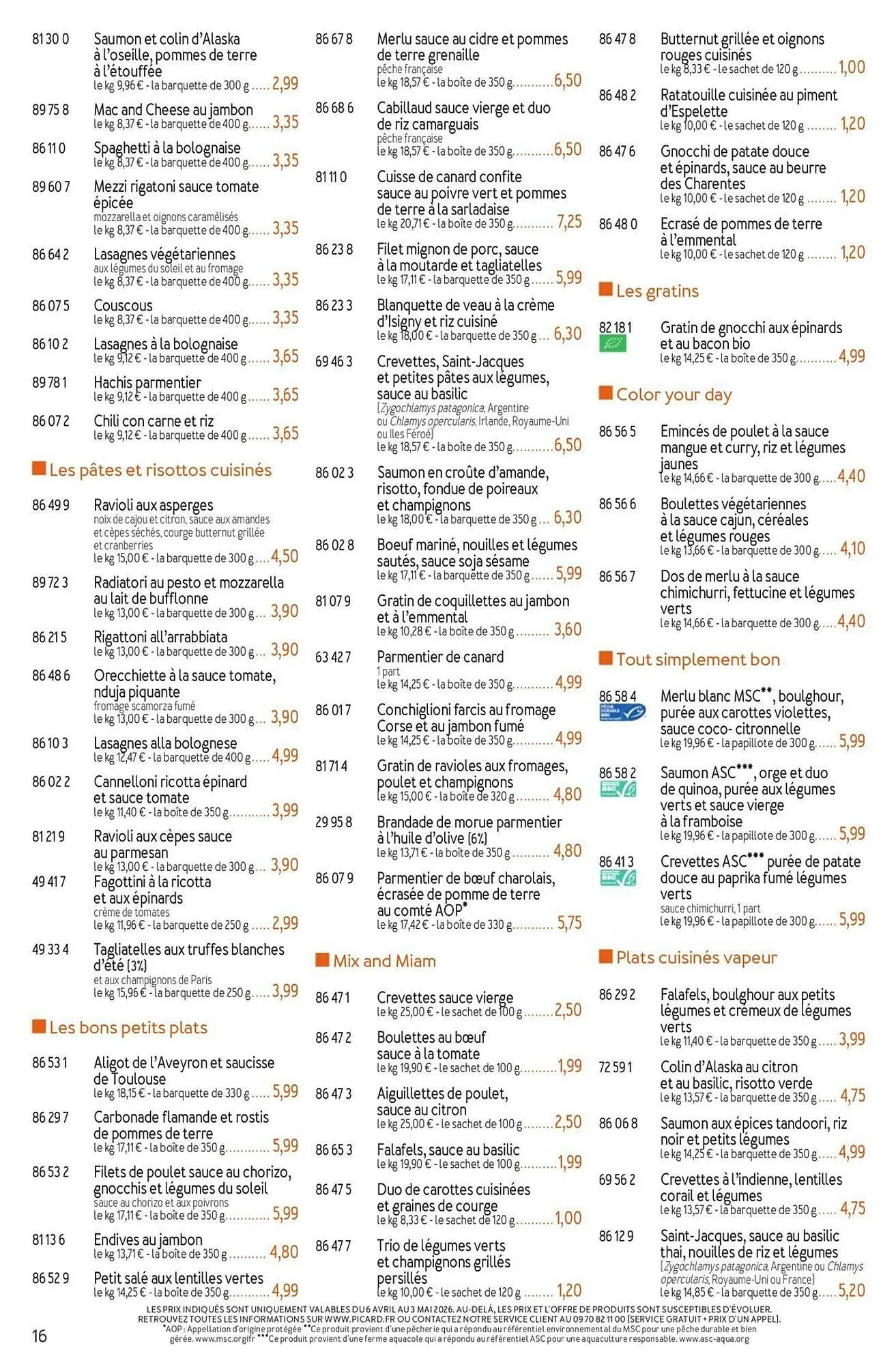 Picard folder van 6 april tot 28 juni 2026 - folder pagina 16