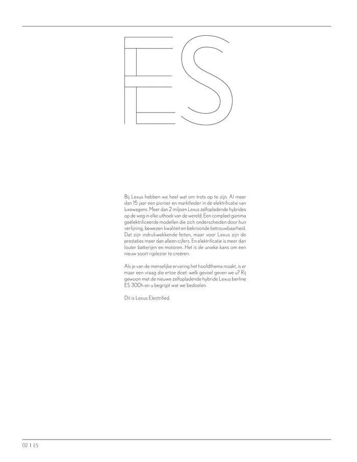 LEXUS E.S van 23 november tot 23 november 2024 - folder pagina 2