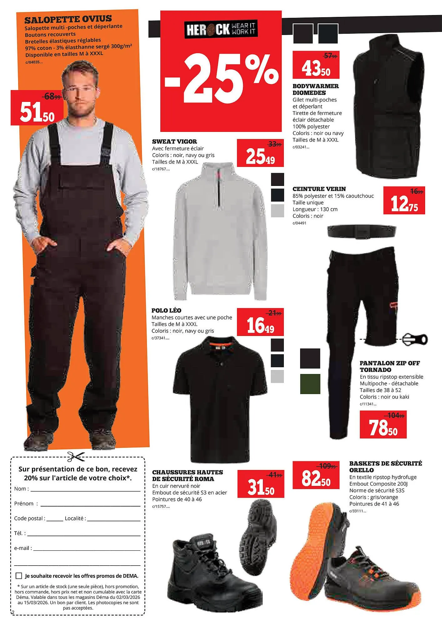 Dema folder van 2 maart tot 26 maart 2026 - folder pagina 2