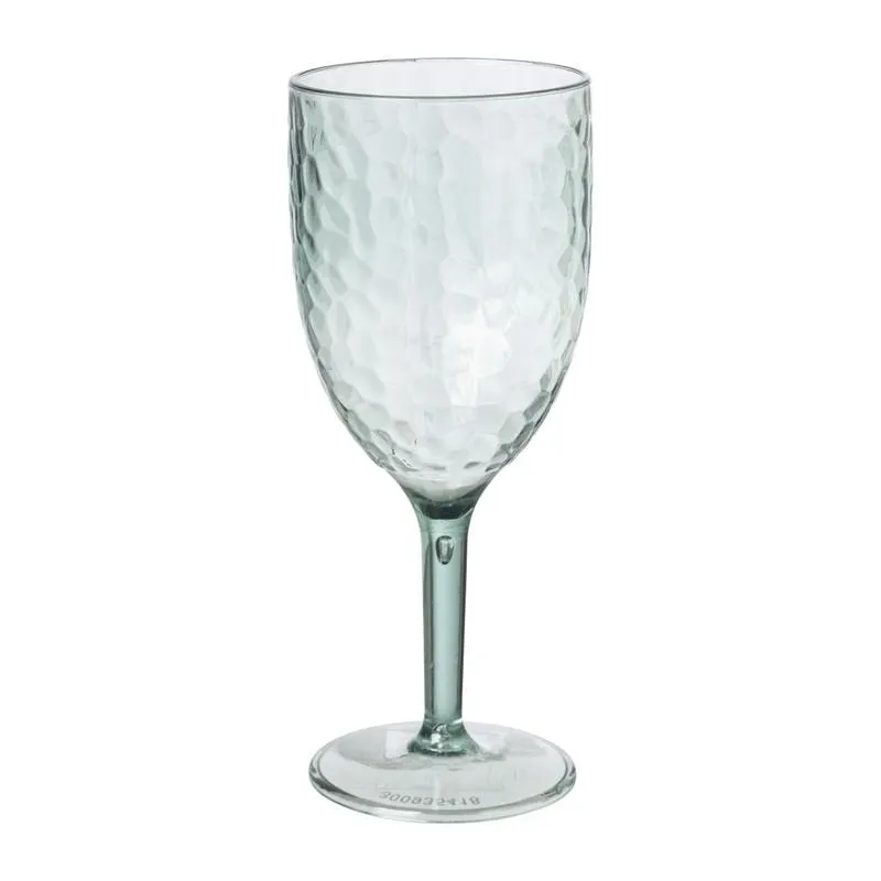 Wijnglas dots - groen - ø8x19.8 cm