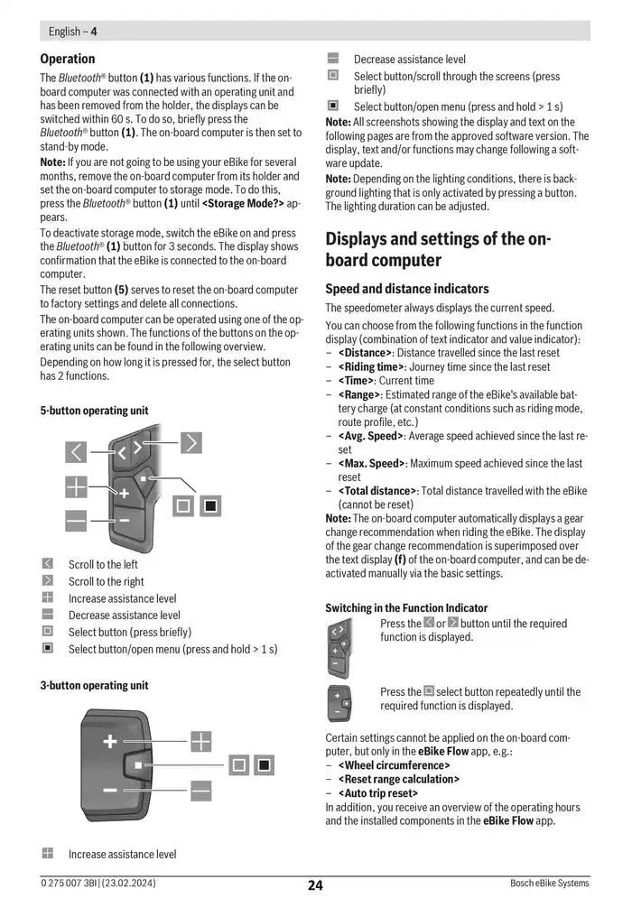 Electric Bike Manual van 12 februari tot 12 augustus 2025 - folder pagina 24