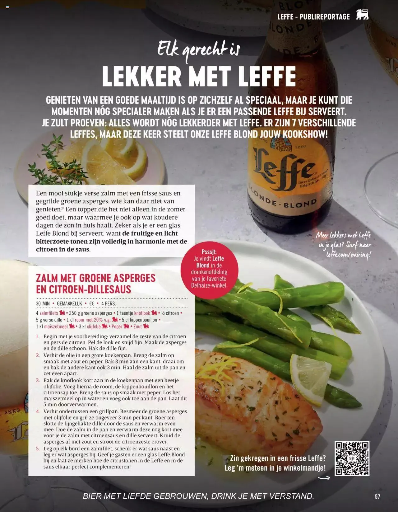 Delhaize Magazine N°69 NL van 31 mei tot 31 december 2023 - folder pagina 57