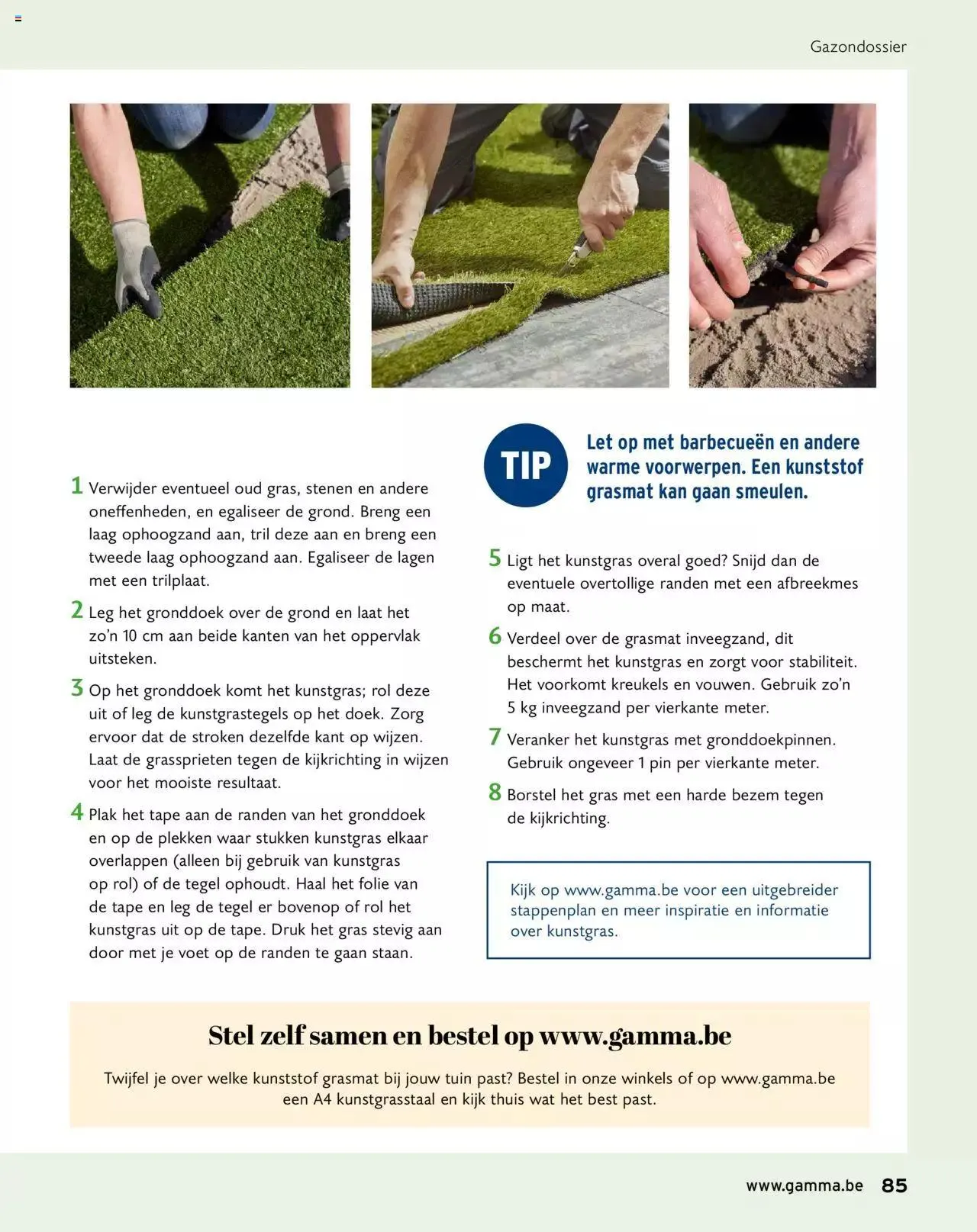 GAMMA tuinmagazine 2022 van 22 maart tot 31 december 2023 - folder pagina 85