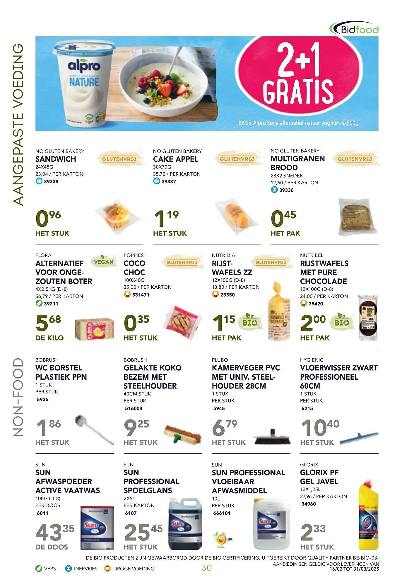 Bidfood folder van 16 februari tot 31 maart 2025 - folder pagina 30