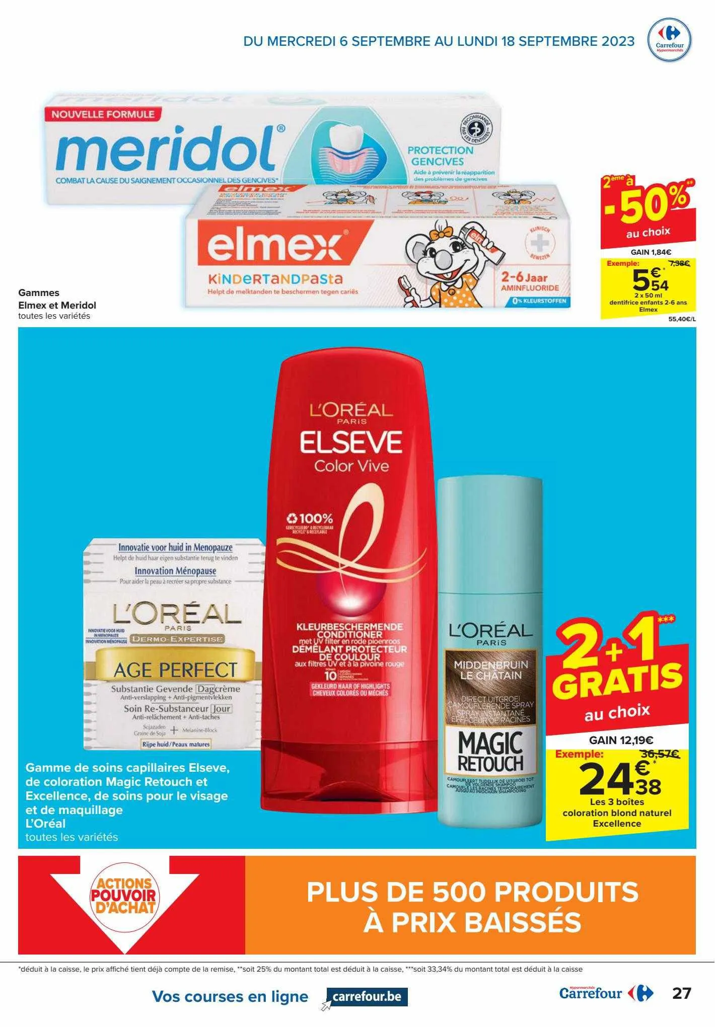 Carrefour Express Folder (FR) van 15 september tot 15 september 2023 - folder pagina 27