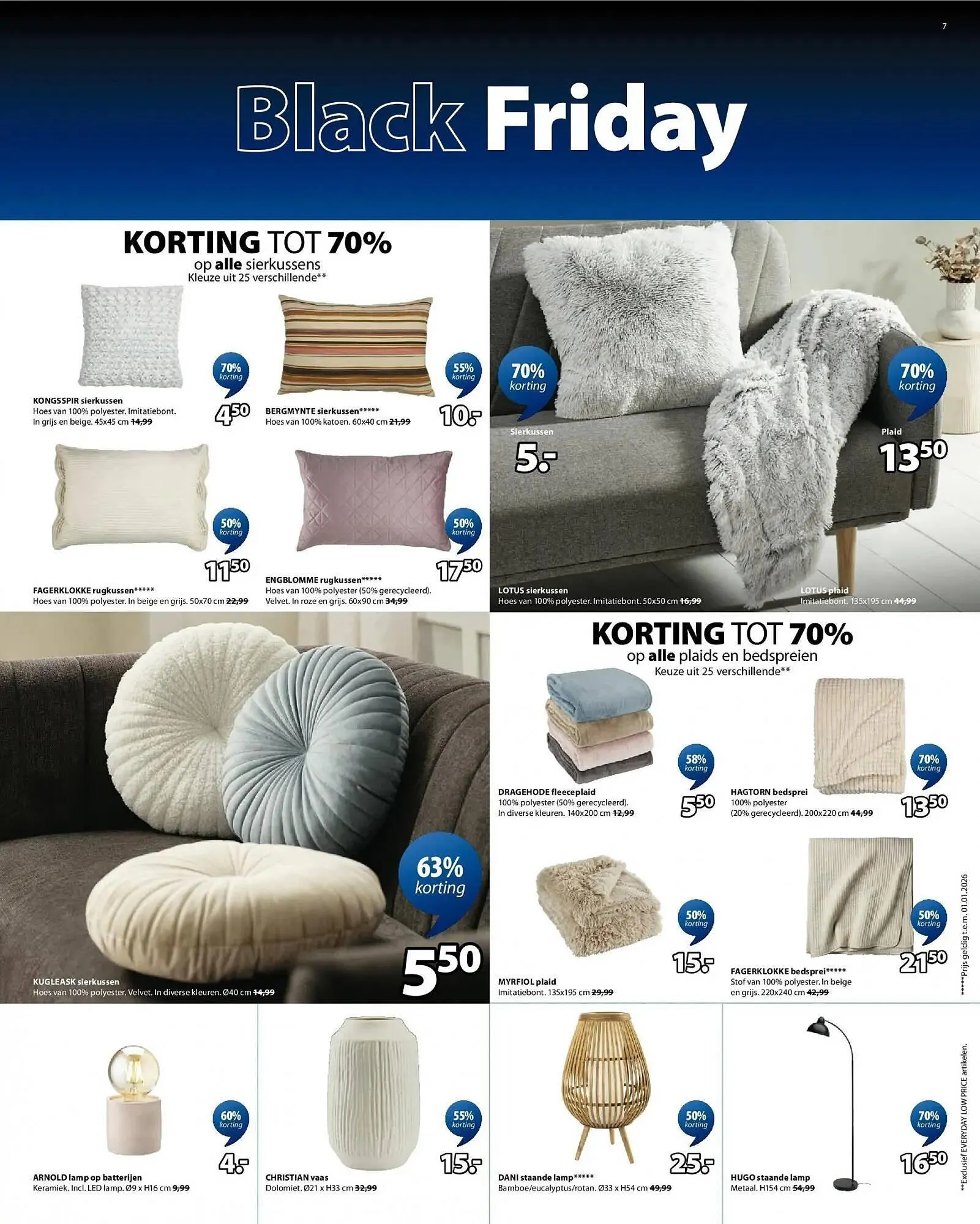 Jysk folder van 23 november tot 1 december 2025 - folder pagina 7