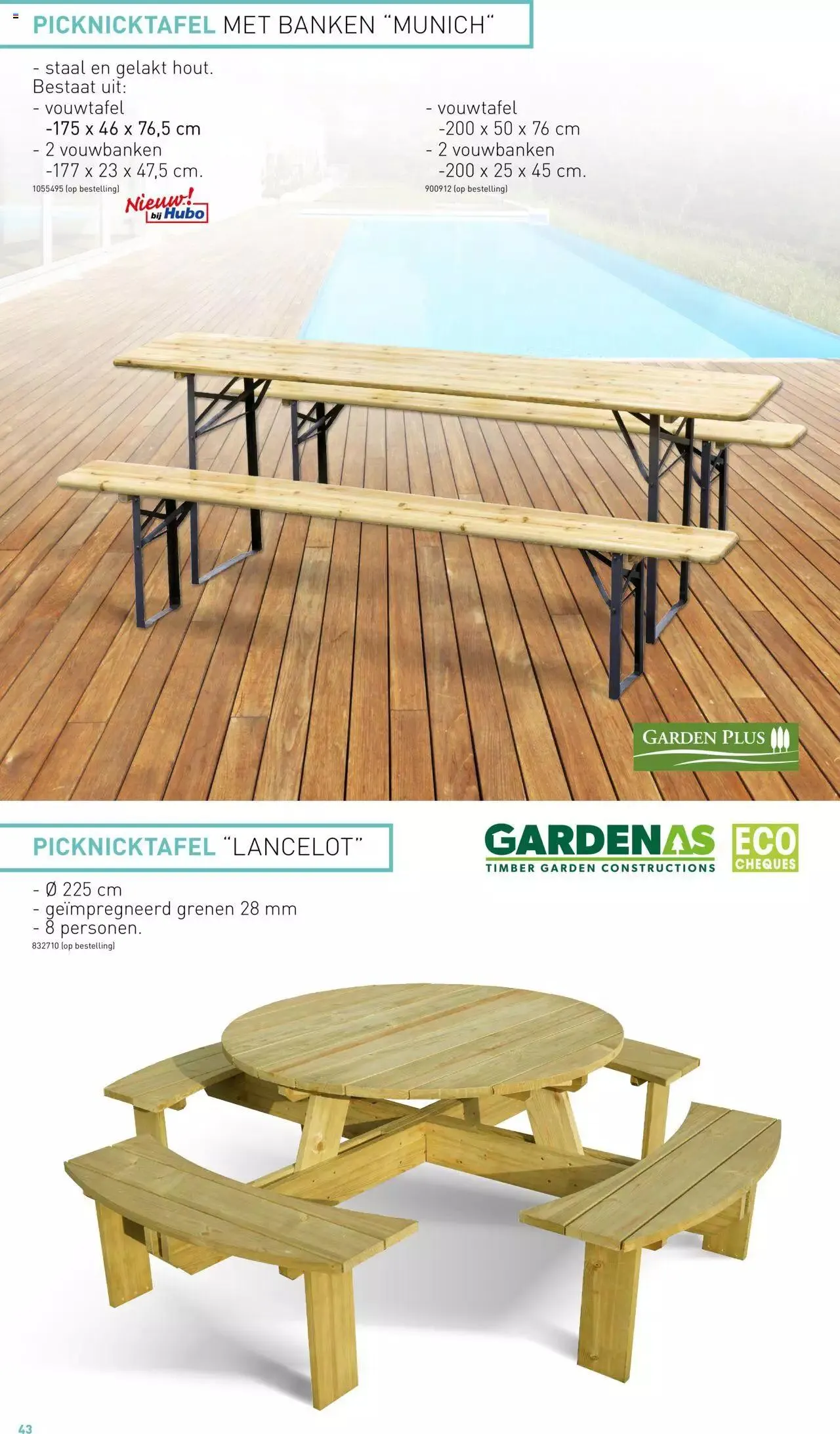 Hubo - Tuinmeubelen Special 2023 van 30 juni tot 31 december 2023 - folder pagina 43