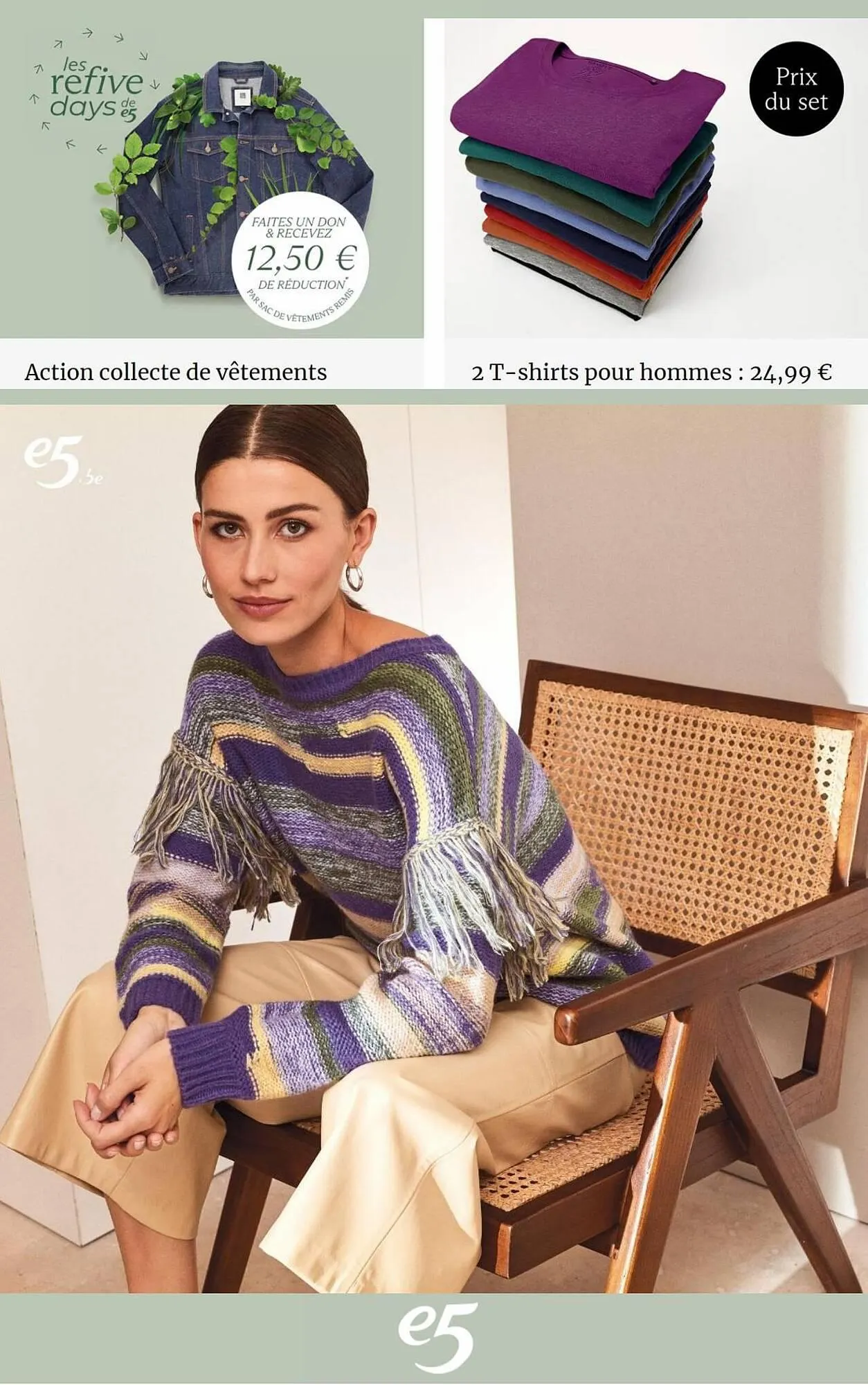 e5 Mode folder van 20 september tot 29 september 2023 - folder pagina 1