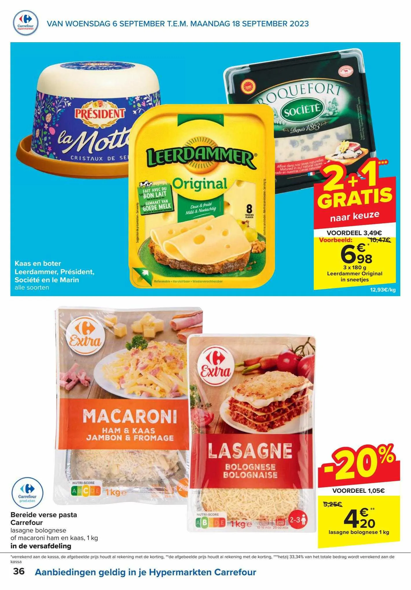 Carrefour Express Folder van 15 september tot 15 september 2023 - folder pagina 36