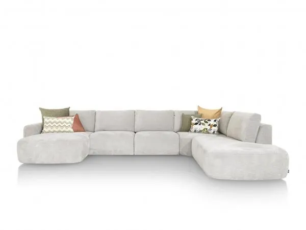 Hoeksalon MURCIA - Lichtgrijs