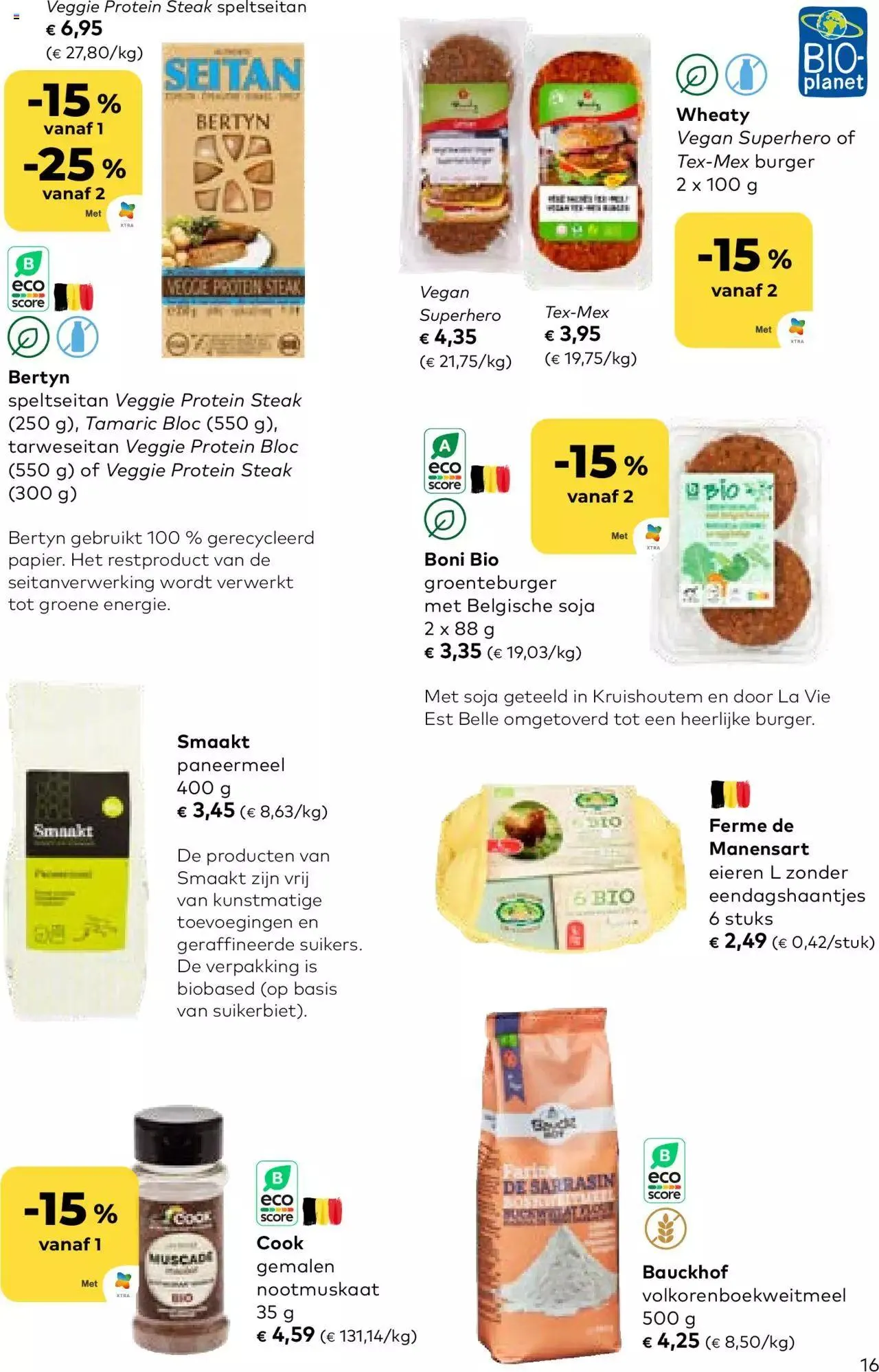 BioPlanet folder van 20 juni tot 31 december 2023 - folder pagina 16