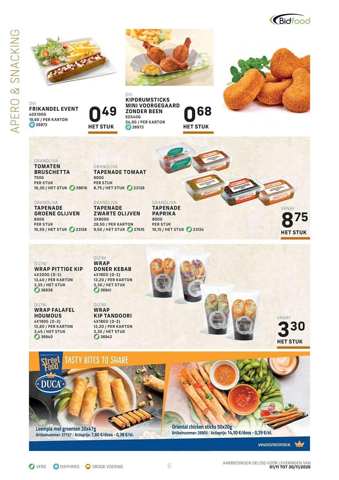 Bidfood folder van 31 oktober tot 30 november 2025 - folder pagina 6
