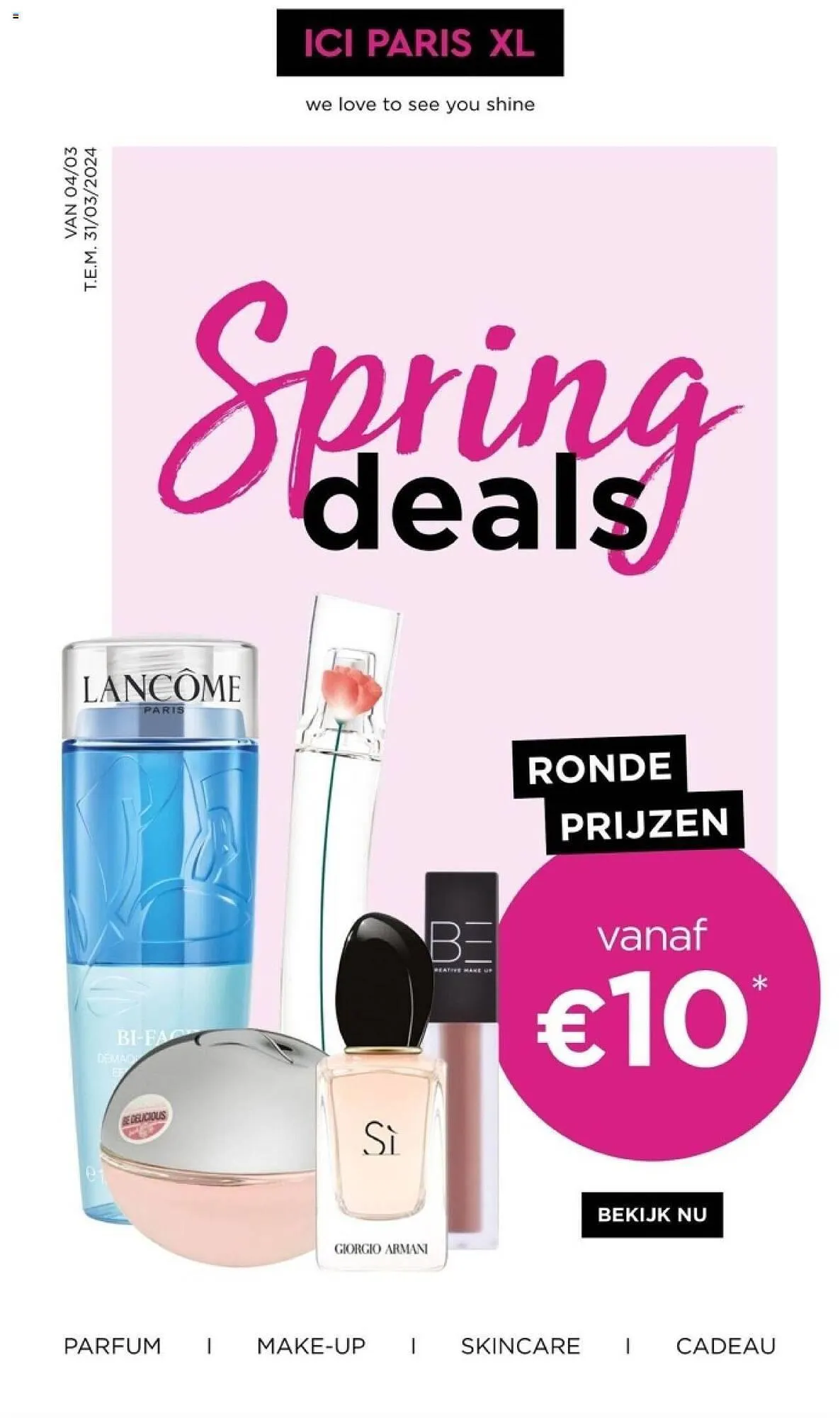 ICI PARIS XL folder van 4 maart tot 31 maart 2024 - folder pagina 