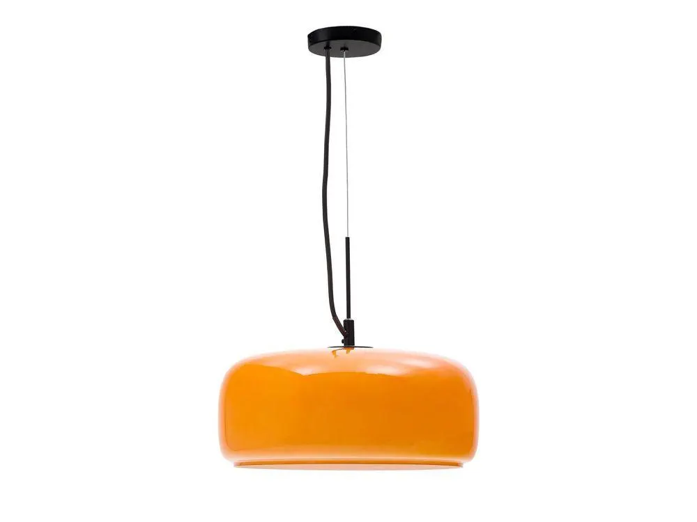 Hanglamp REIG - Oranje glas