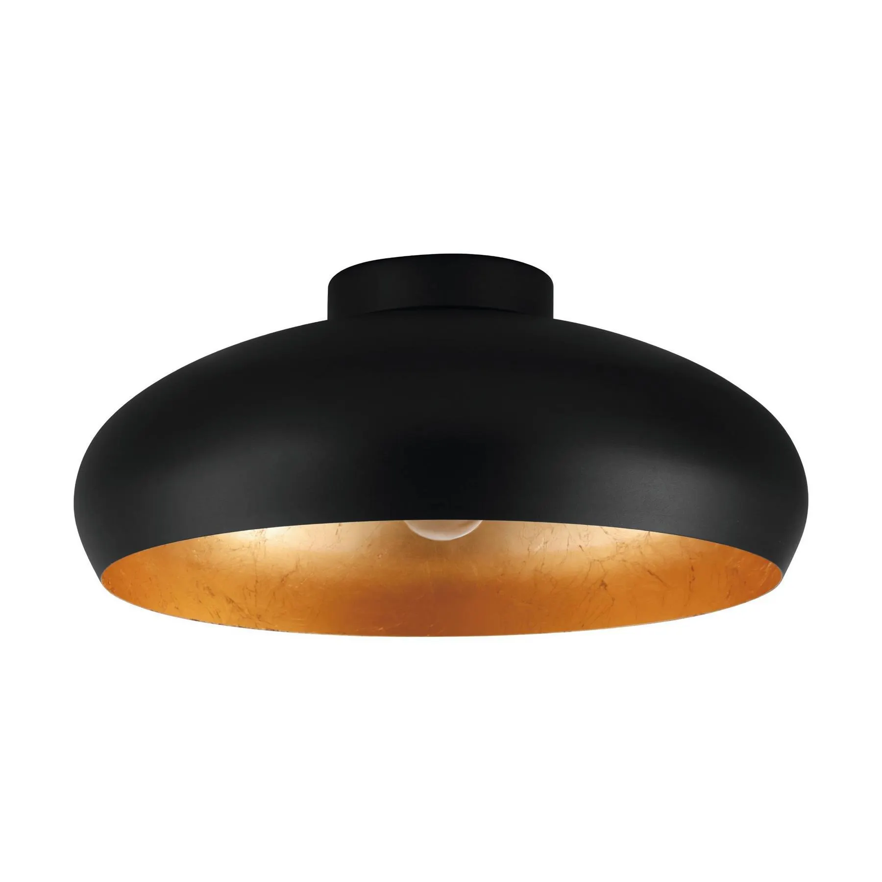 EGLO Mogano Plafondlamp Ø 40 cm - Zwart/Goud