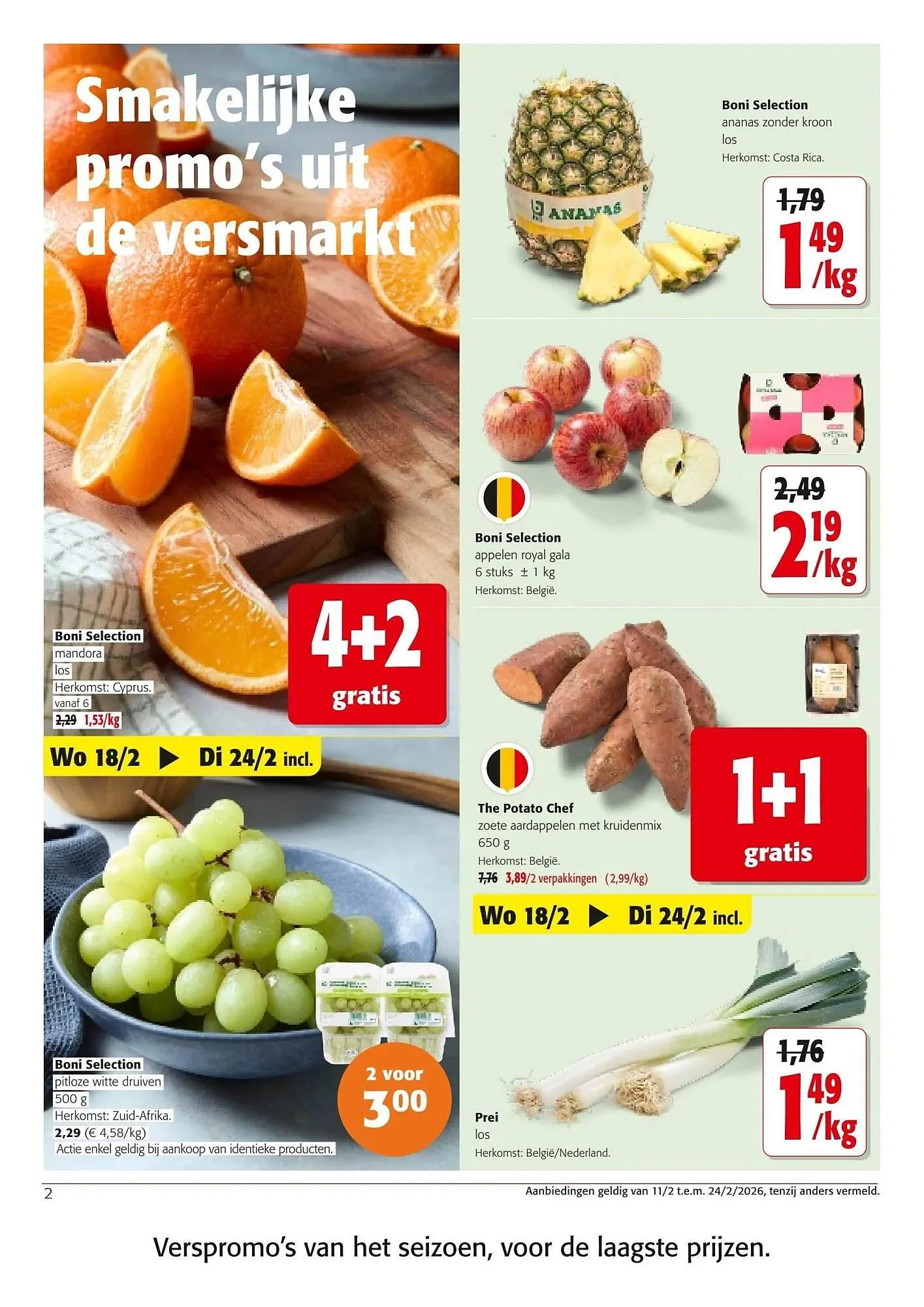 Colruyt folder van 11 februari tot 24 februari 2026 - folder pagina 2