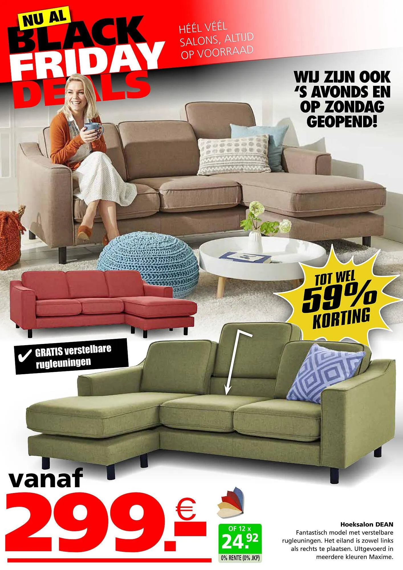 Seats And Sofas Folder van 31 oktober tot 25 november 2023 - folder pagina 16