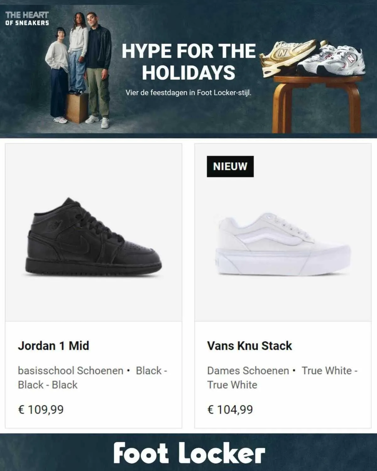 Foot Locker Folder van 14 november tot 14 november 2023 - folder pagina 7