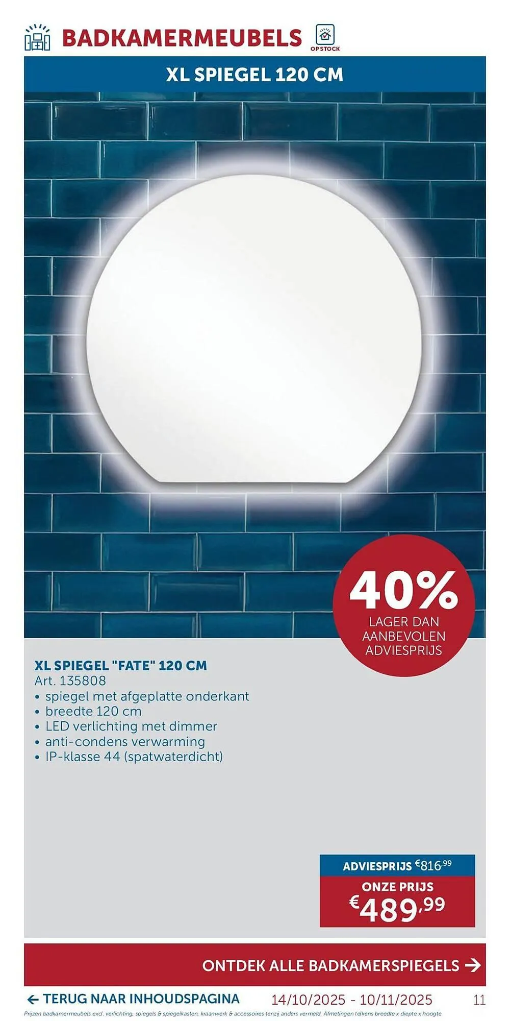 Zelfbouwmarkt folder van 14 oktober tot 10 november 2025 - folder pagina 11