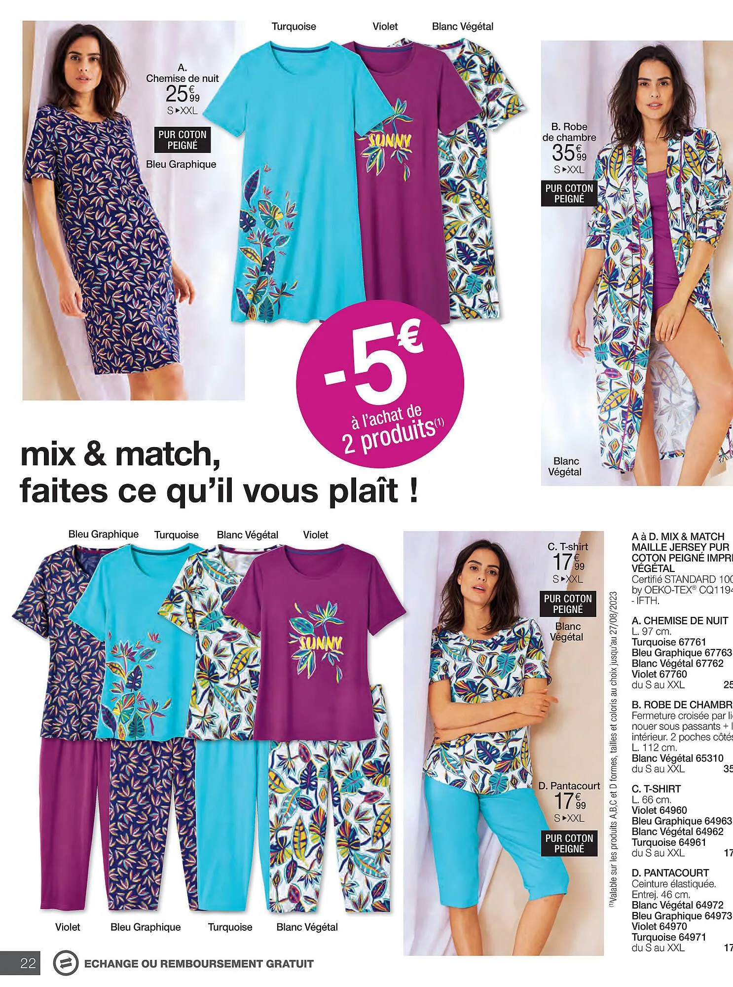 Damart Folder van 20 juli tot 20 juli 2023 - folder pagina 22