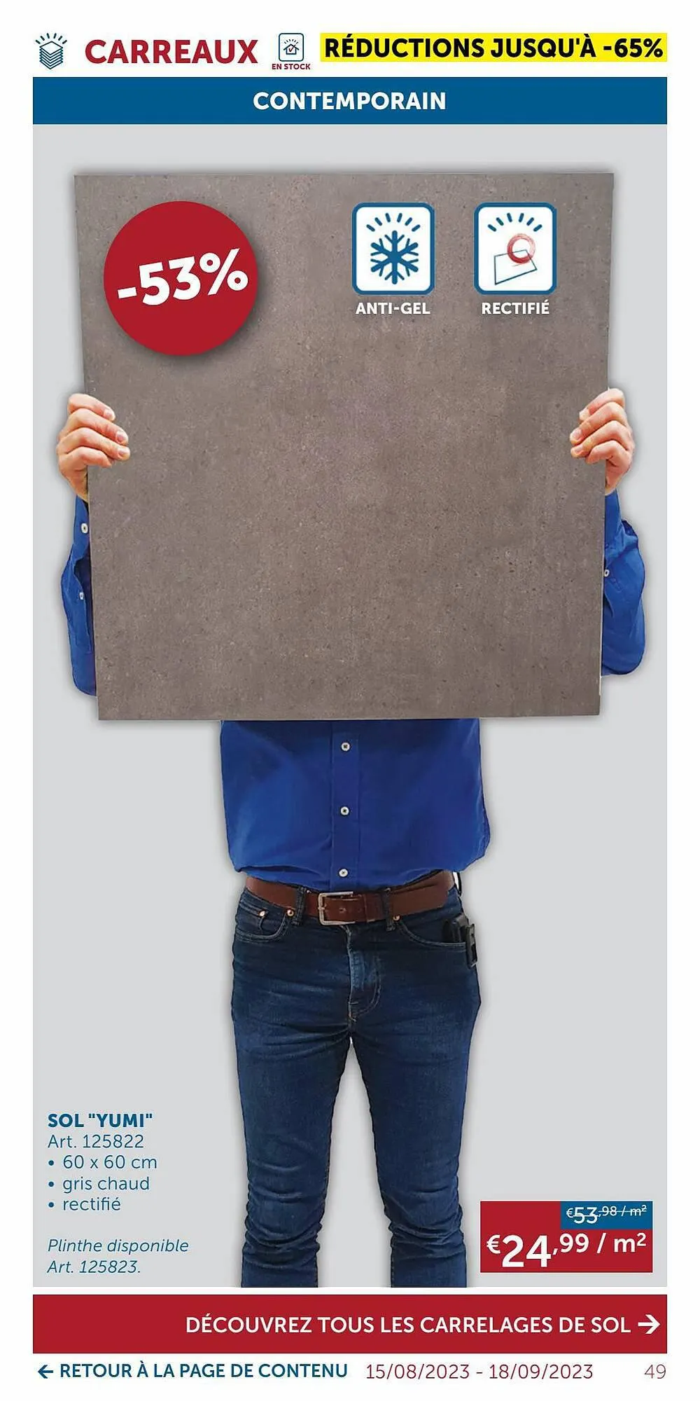 Zelfbouwmarkt folder van 19 september tot 16 oktober 2023 - folder pagina 49