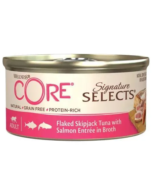 Wellness Core Signature Selects Flaked 79 g - Kattenvoer